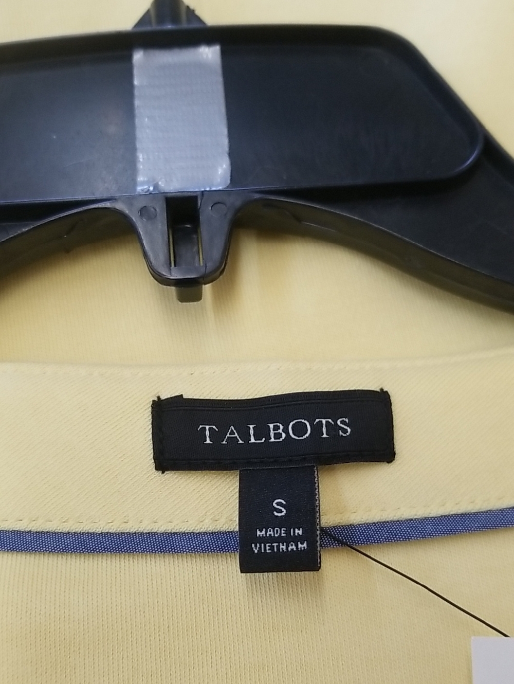 NWT Talbots Yellow Shift Dress with Short Sleeves Size S - Picture 4 of 6